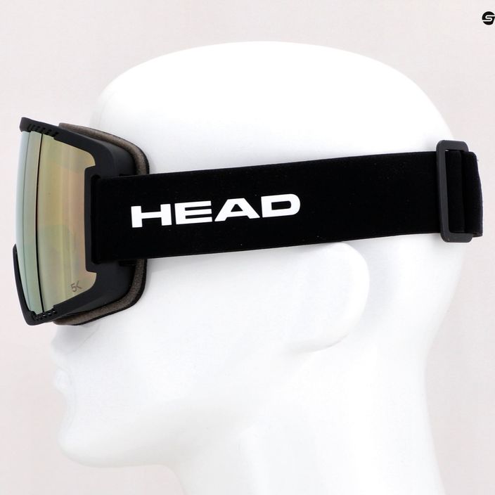 HEAD Contex Pro 5K gold/black ski goggles 392511 7