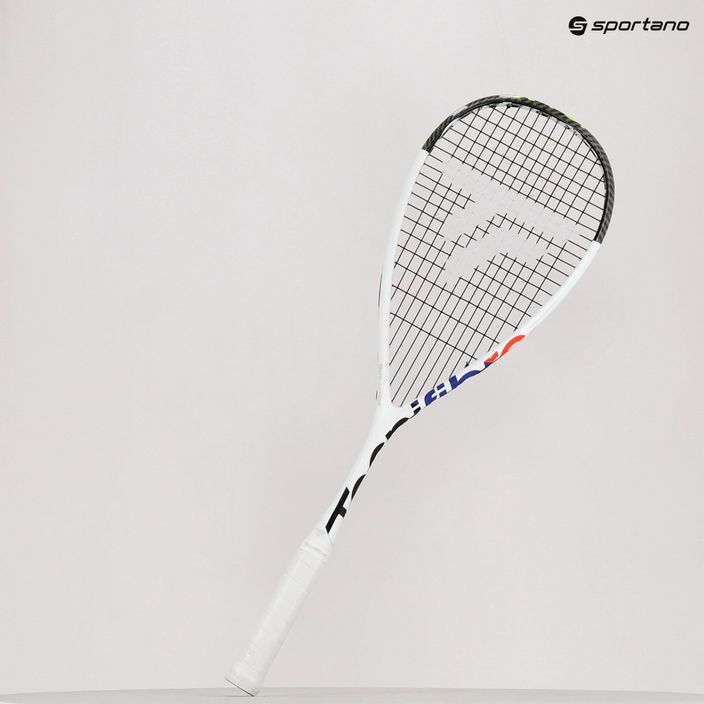 Tecnifibre Carboflex 135 X-Top squash racket white 12CAR135XT 16