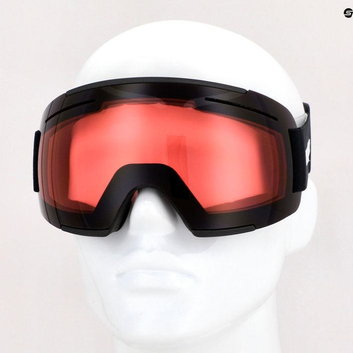 HEAD F-LYT red/black ski goggles 394372 8