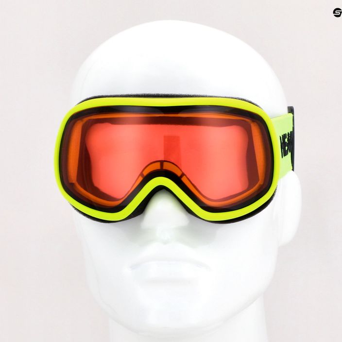 HEAD Ninja red/yellow children's ski goggles 395420 9