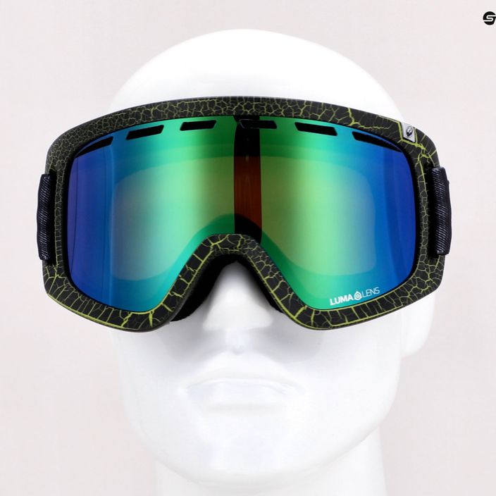 DRAGON D1 OTG ski goggles lichen/lumalens green ion/lumalens amber 40461/6032342 12