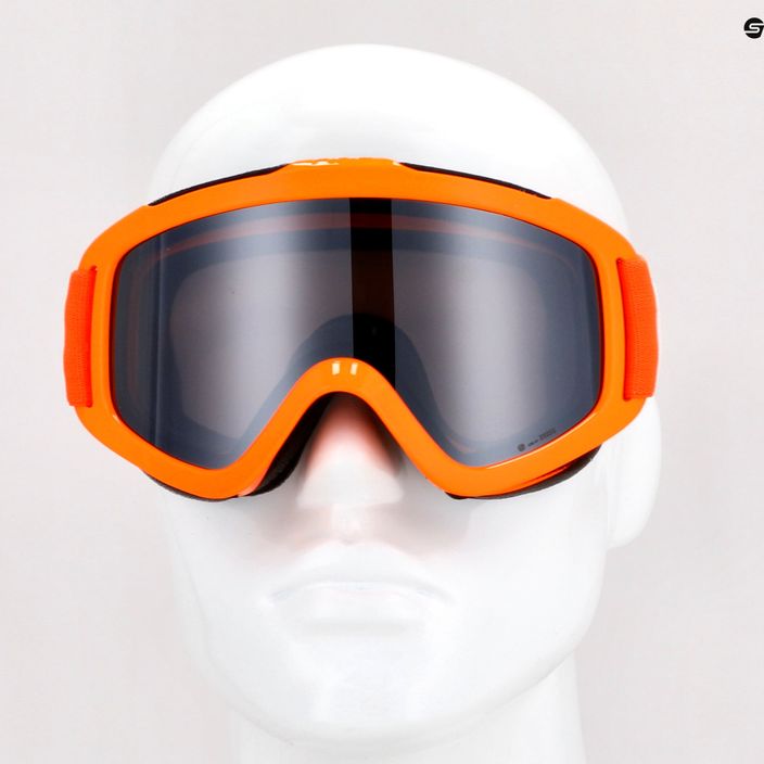 Children's ski goggles POC POCito Iris fluorescent orange/clarity pocito 11