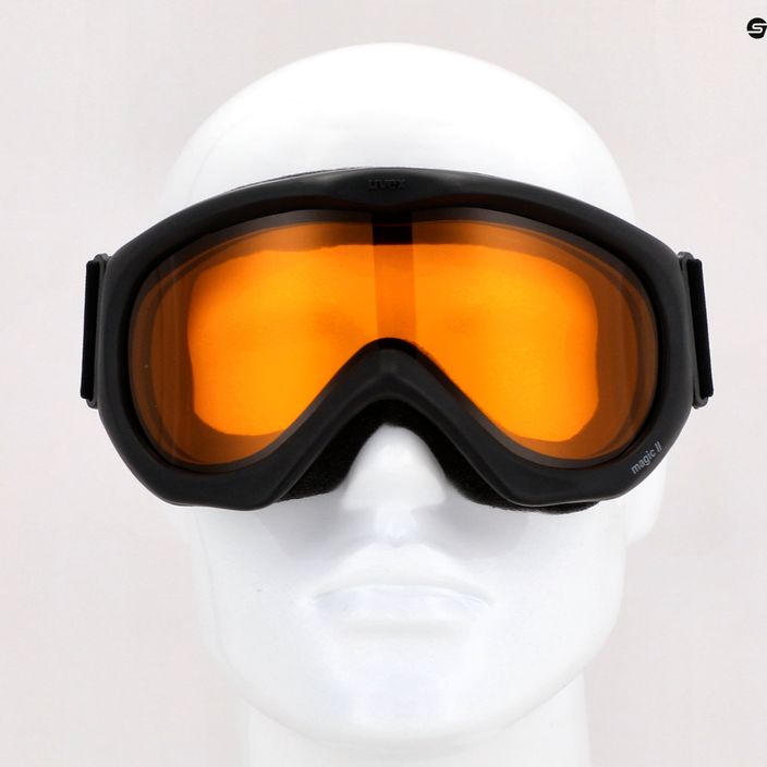 Ski goggles UVEX Magic II black/lasergold lite clear 55/0/047/21 8