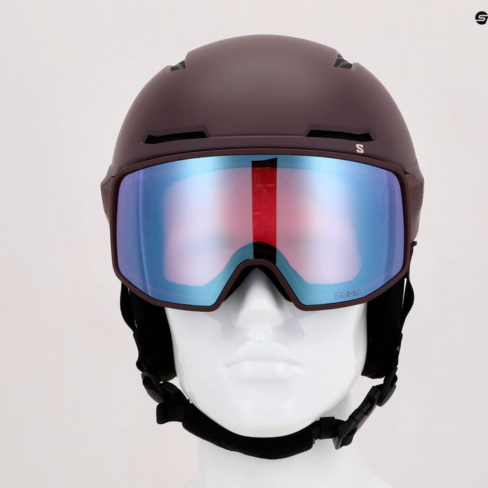Salomon Driver Pro Sigma S1 ski helmet purple L47012000 12