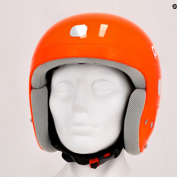 Children's ski helmets POC POCito Skull fluorescent orange 10