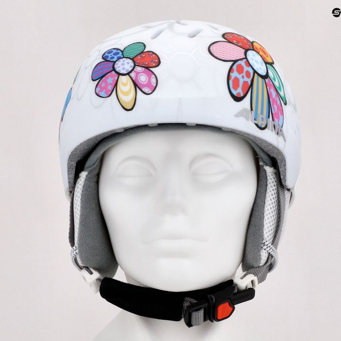 Children's ski helmets Alpina Pizi patchwork/flower matt 14