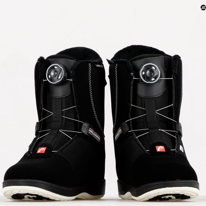 Children's snowboard boots HEAD Jr Boa black 355308 9