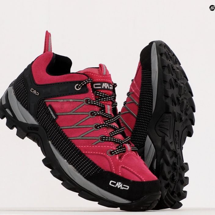 Women's trekking boots CMP Rigel Low pink 3Q13246 15
