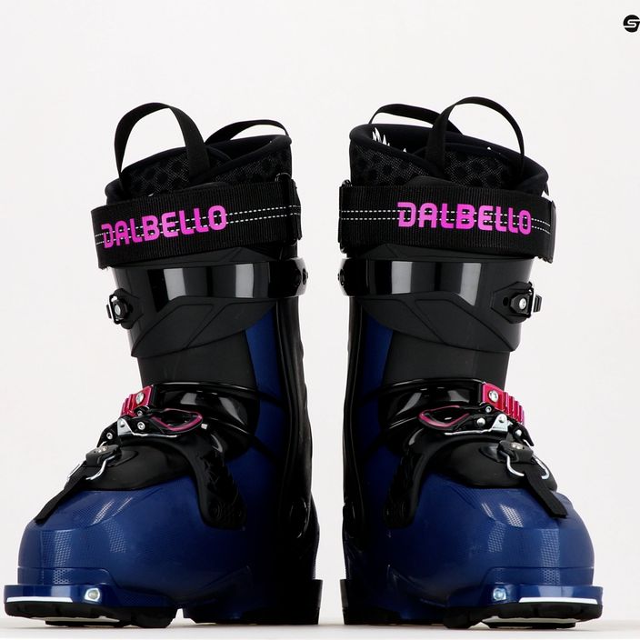 Women's ski boot Dalbello Lupo AX 100 W blue-black D2207001.00 10