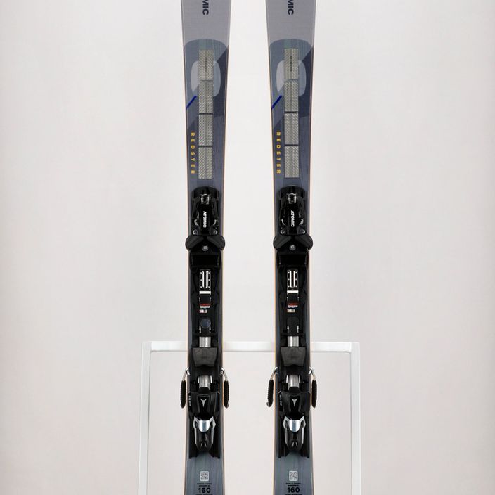 Men's Atomic Redster Q9 Revoshock S + X12 GW downhill skis black AASS03026 16