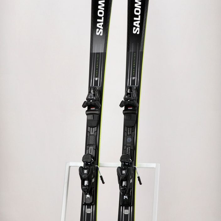 Salomon S Max 8 + M10 downhill skis black and white L47055800 16