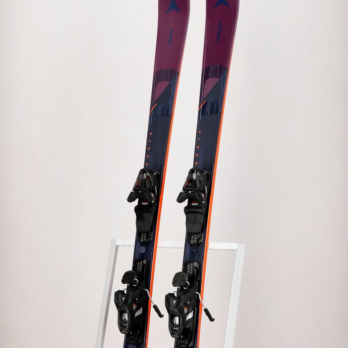 Atomic Cloud Q9 + M10 GW women's downhill skis black and purple AASS03076 16
