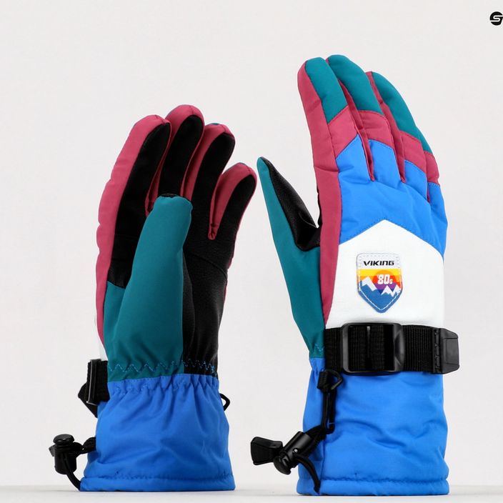 Women's ski gloves Viking Cherry Lady colour 113/24/5225 10