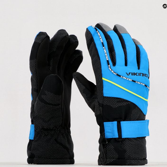 Viking Mate children's ski gloves blue 120193322 8