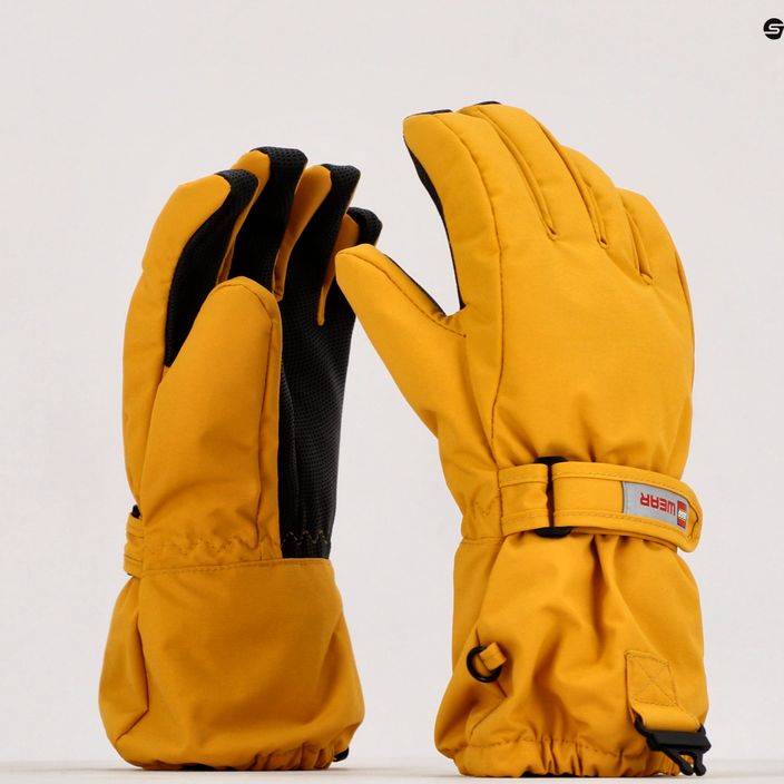 LEGO Lwatlin 700 children's ski gloves yellow 22865 9