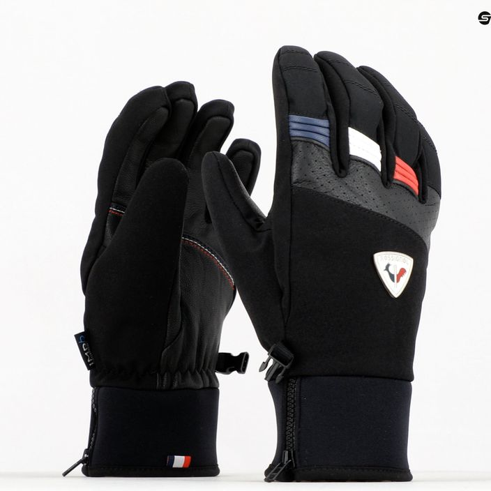 Men's ski gloves Rossignol Strato Impr black 9