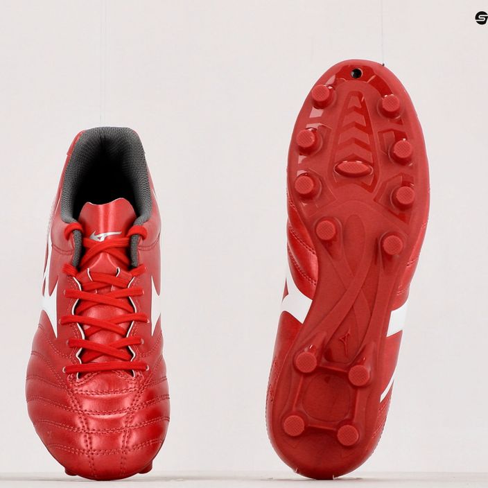 Mizuno Monarcida II Sel MD children's football boots red P1GB222560 18
