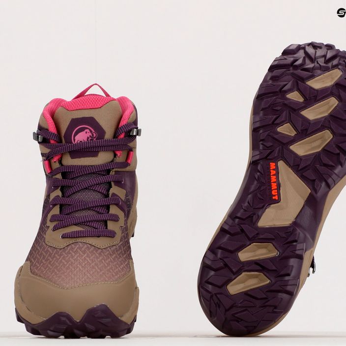 Mammut women's trekking boots Sertig II Mid GTX purple 13