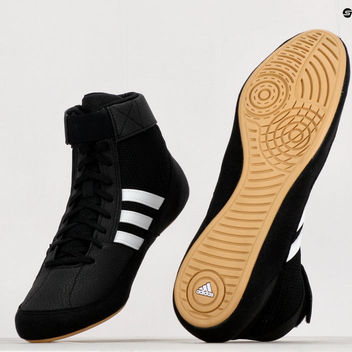 Men's adidas Havoc boxing shoes black AQ3325 12