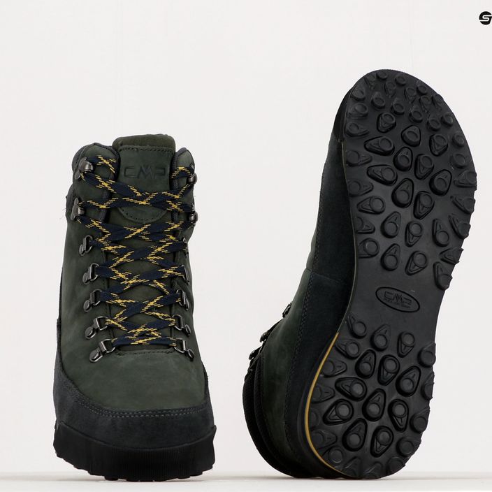 Men's trekking boots CMP Heka Wp green 3Q49557 19