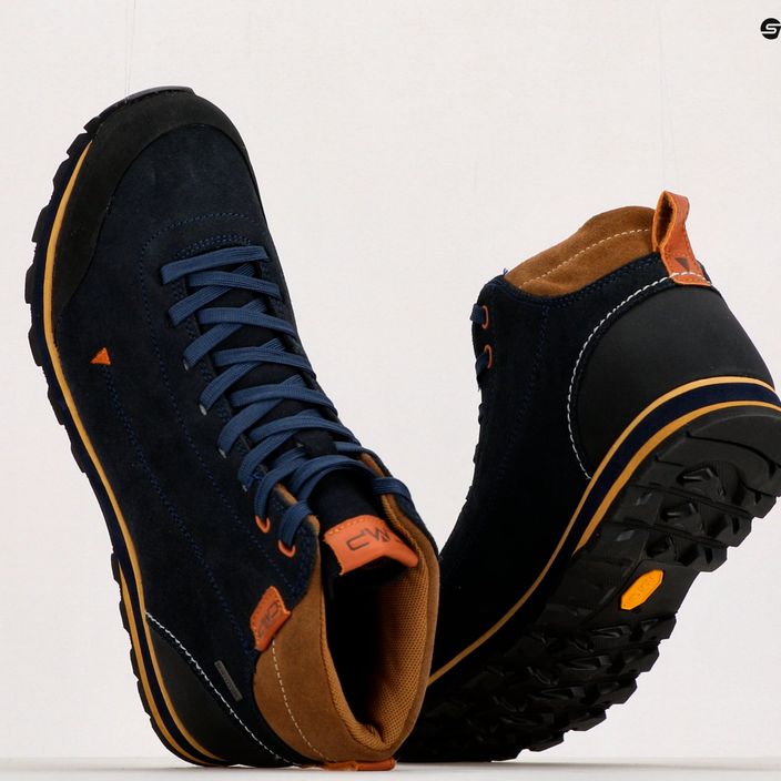 Men's trekking boots CMP Elettra Mid navy blue 38Q4597 19