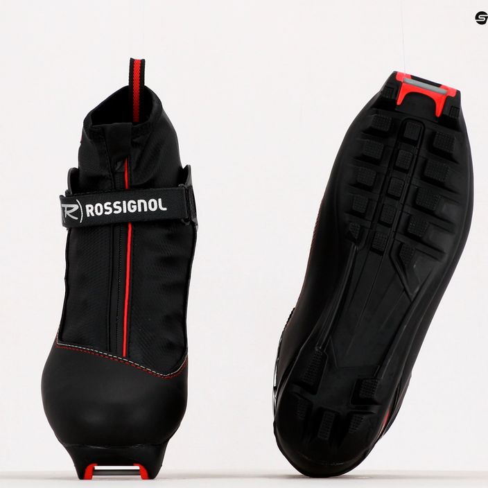 Men's cross-country ski boots Rossignol XC-3 black 18