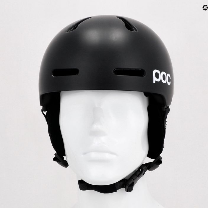 Ski helmet POC Fornix uranium black matt 8