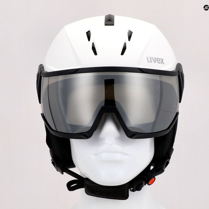 Ski helmet UVEX Instinct visor white 56/6/260/50 9
