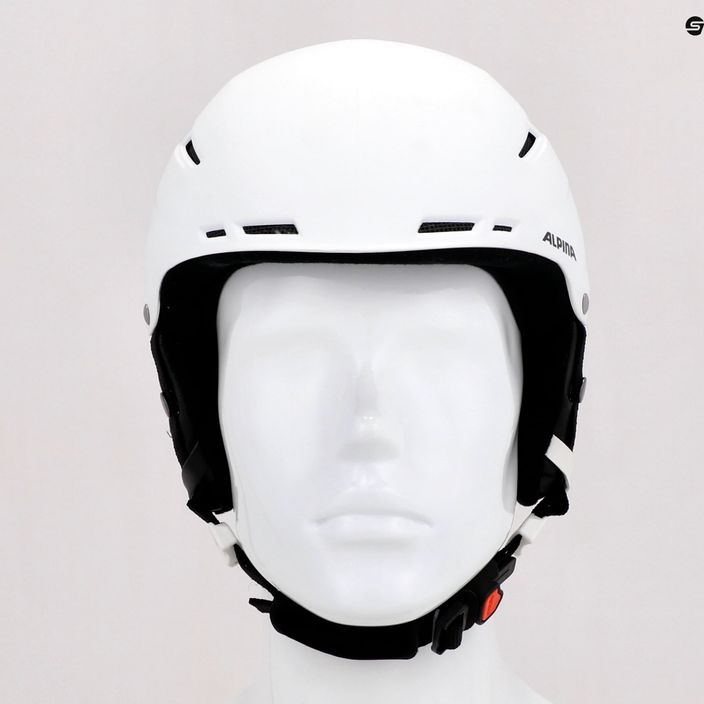 Ski helmet Alpina Biom white matt 9