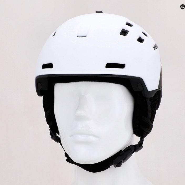 HEAD men's ski helmet Rev white 323641 4