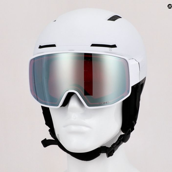 Salomon Driver Pro Sigma S3 ski helmet white L47011800 18