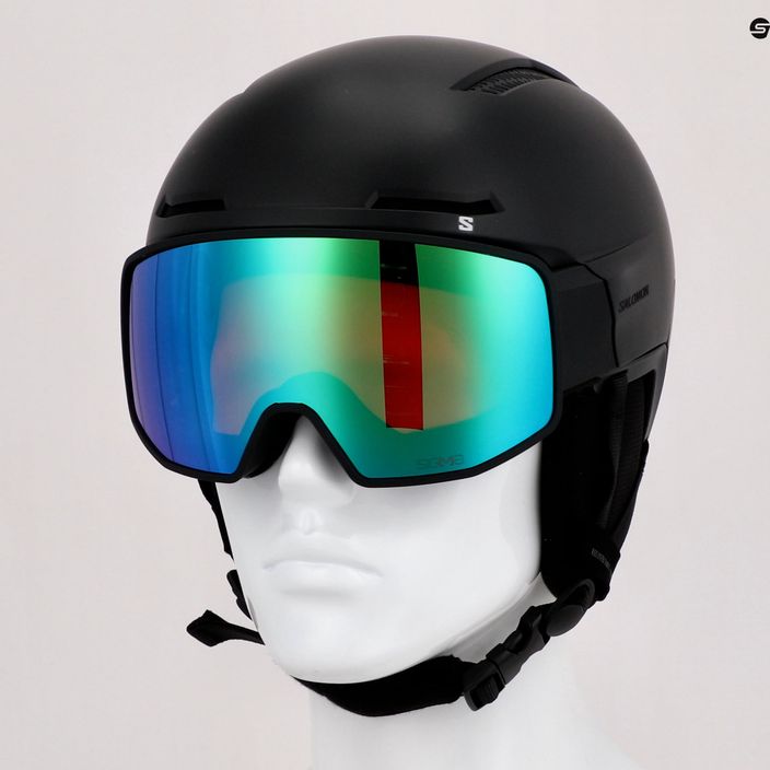Salomon Driver Pro Sigma S2 ski helmet black L47011700 17