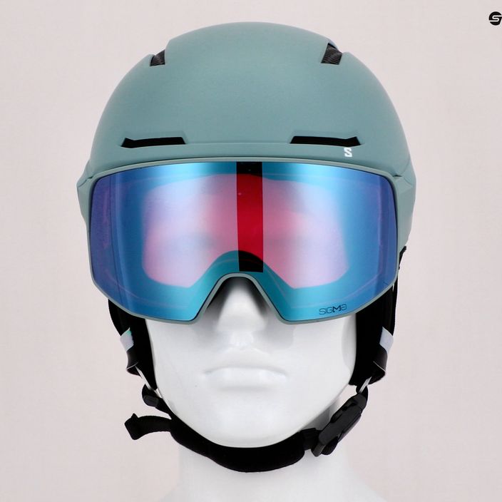 Salomon Driver Prime Sigma Plus+el S1/S2 grey ski helmet L47011200 15