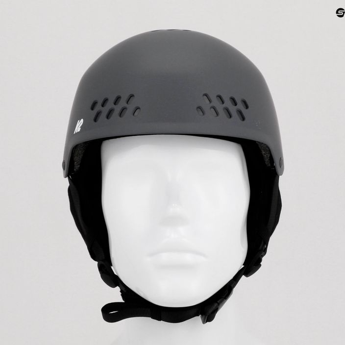 K2 Emphasis grey ski helmet 10E4008.1.2.M 12