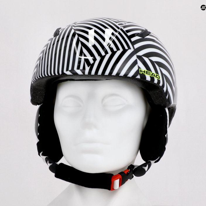 HEAD Mojo Children's Ski Helmet Black 328620 5