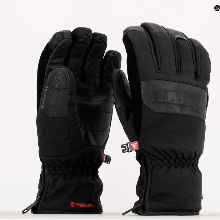 Men's KinetiXx Blake Ski Alpin Gloves Black GTX 7019-260-01 7
