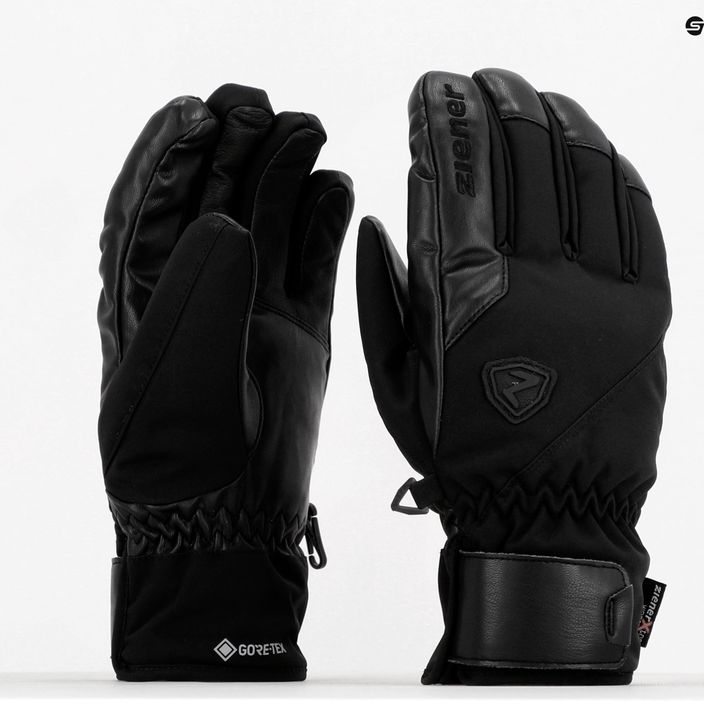Men's ski glove ZIENER Genio Gtx Pr black 801075.12 6