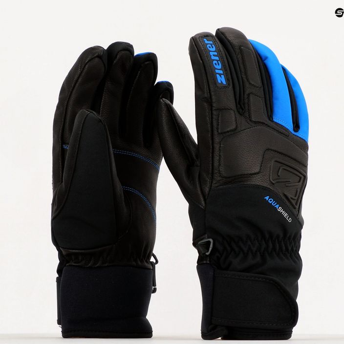 Men's ski glove ZIENER Glyxus As black 801040.798 6