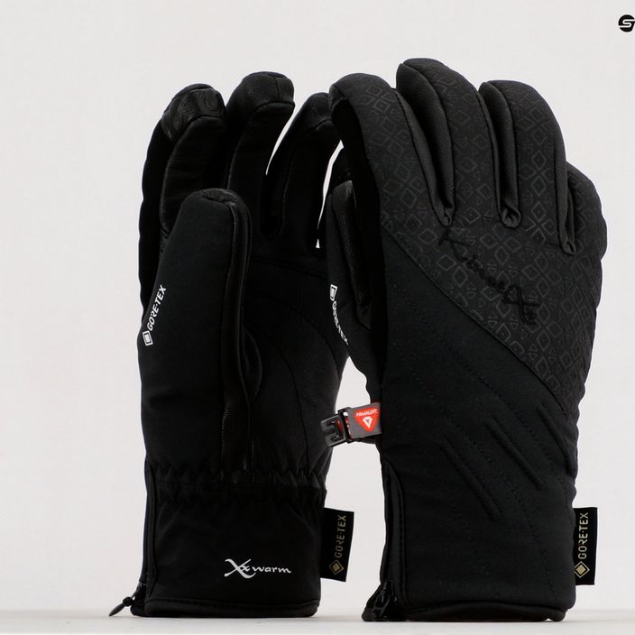 Women's KinetiXx Ashly Ski Alpin GTX Gloves Black 7019-150-01 7