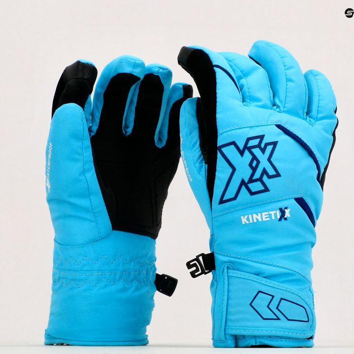 KinetiXx Barny Ski Alpin light blue children's ski gloves 7020-600-11 9