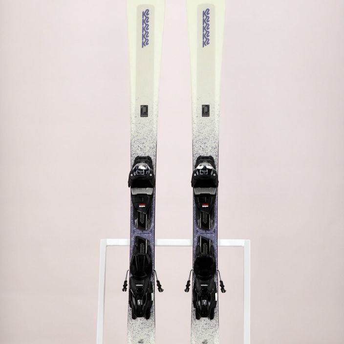 Women's downhill ski K2 Disruption 76C W + 10 Compact Quikclik Free white 10G0406.143.1 11