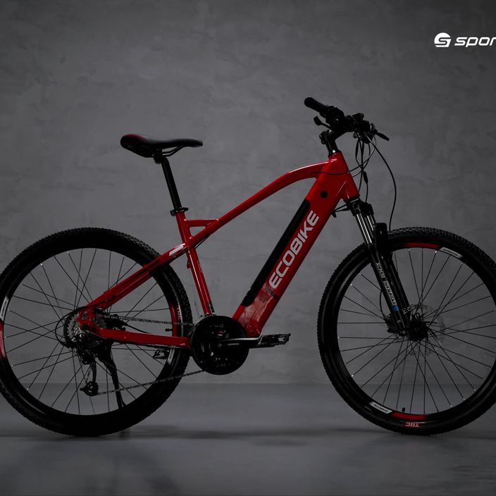 EcoBike SX4 LG electric bike 17.5Ah red 1010402 26