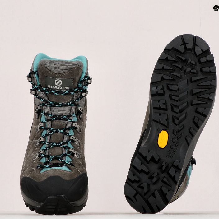 Women's trekking boots SCARPA Kailash Trek GTX grey 61056 19