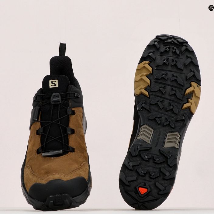 Men's trekking boots Salomon X Ultra 4 LTR GTX brown/black L41351500 19