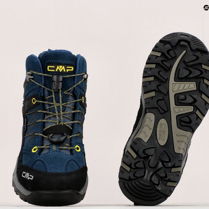 CMP Rigel Mid children's trekking boots navy blue 3Q12944 13