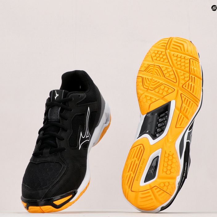 Men's handball shoes Mizuno Wave Phantom 3 black X1GA226044 19