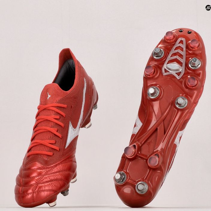 Mizuno Morelia Neo III Beta Elite Mix football boots red P1GC229160 12
