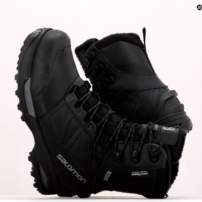 Salomon Toundra Pro CSWP men's trekking boots black L40472700 18