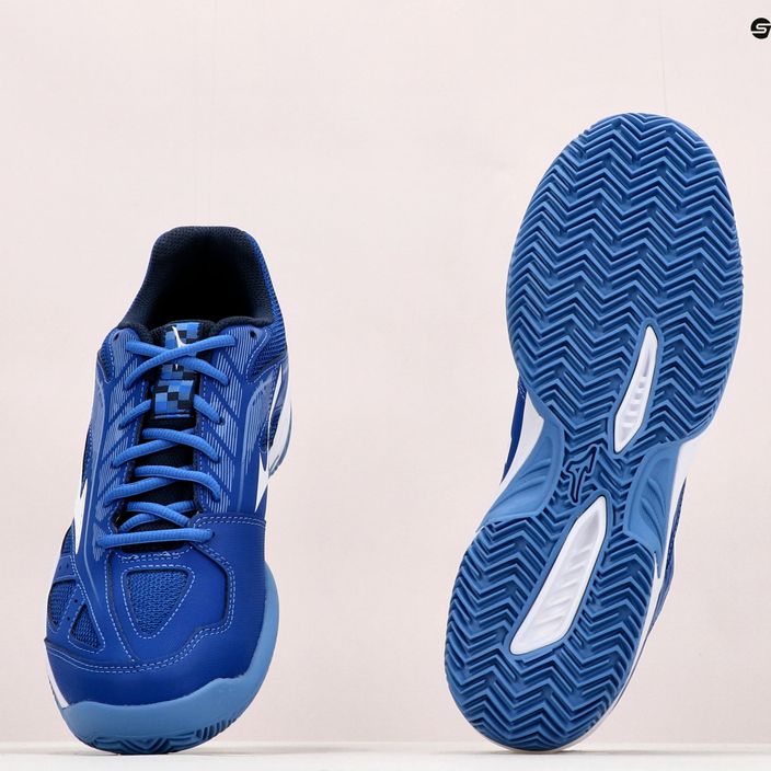 Men's tennis shoes Mizuno Breakshot 3 CC navy blue 61GC212526 19