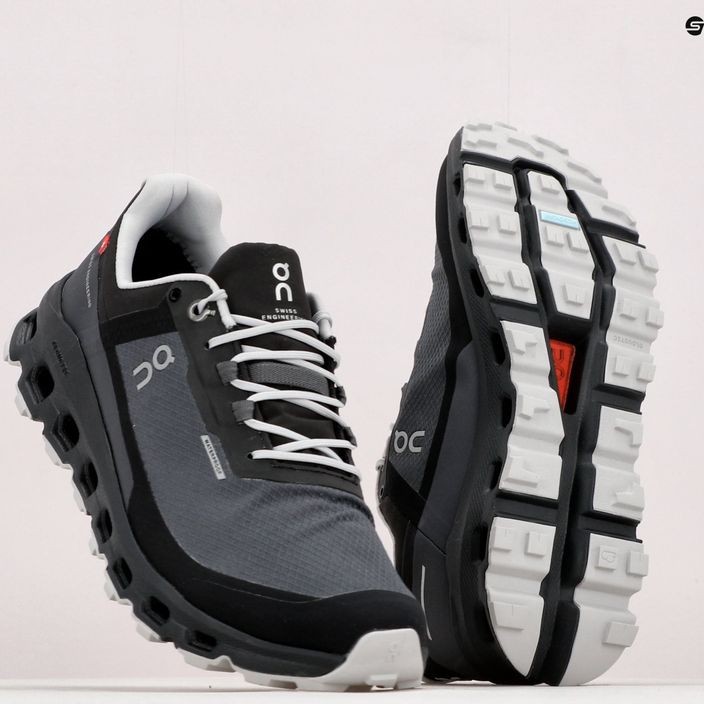 Women's running shoes On Cloudvista Waterproof black 7498595 14